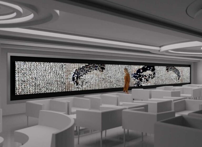 Every Wing Has a Silver Lining: A Captivating Art Installation on Norwegian Viva