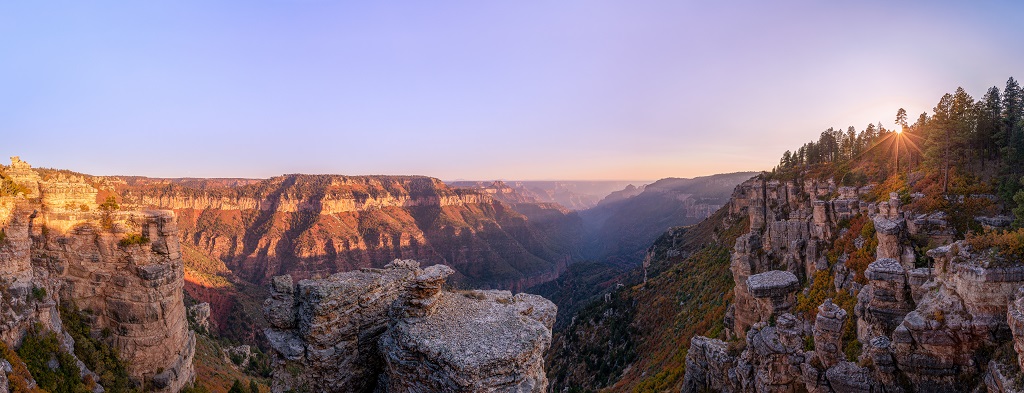 North Rim of Grand Canyon National Park in Arizona