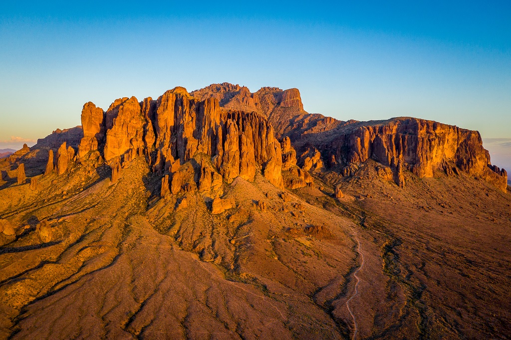 The Superstition Mountains