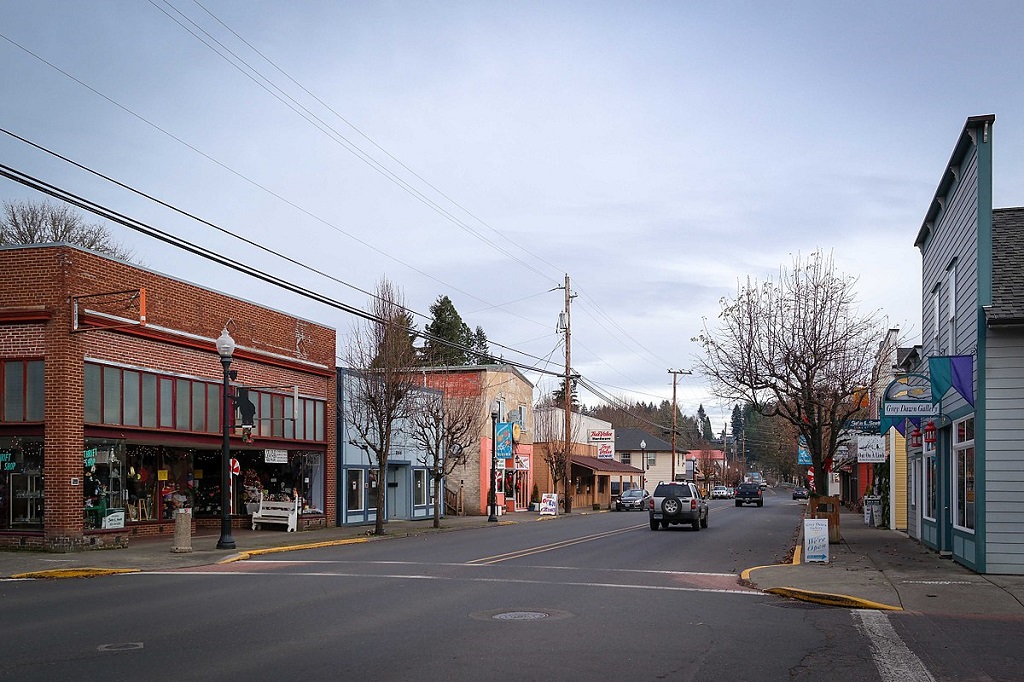 small town of Vernonia