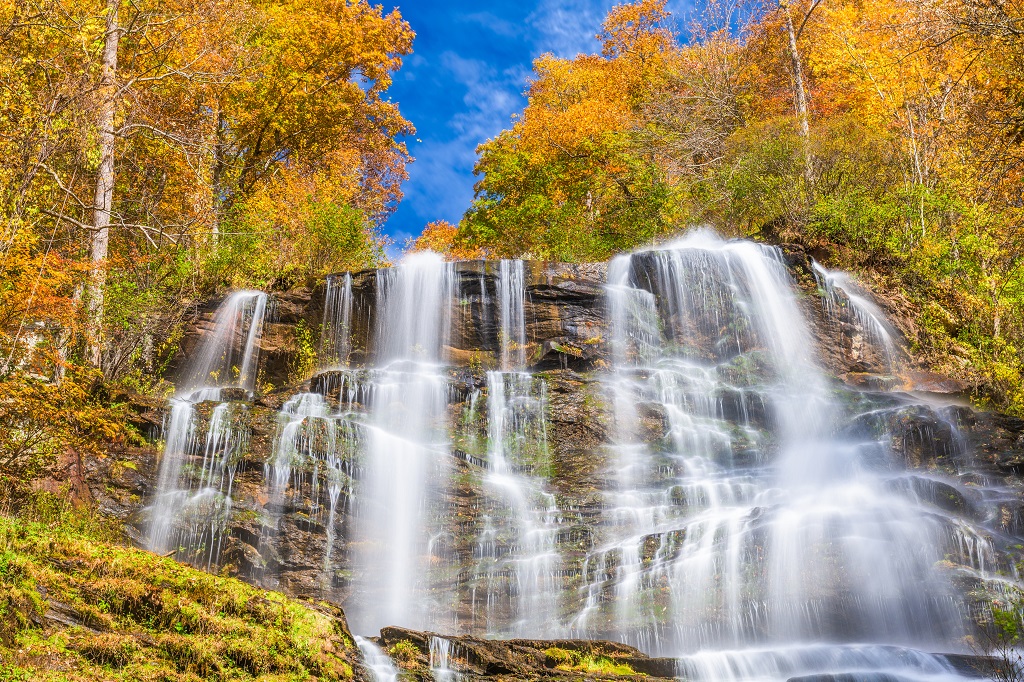 Amicalola Falls, Georgia, USA