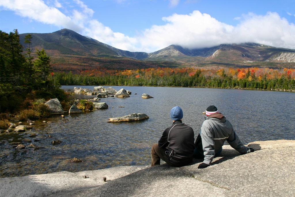 Couple at Katahdin - Maine