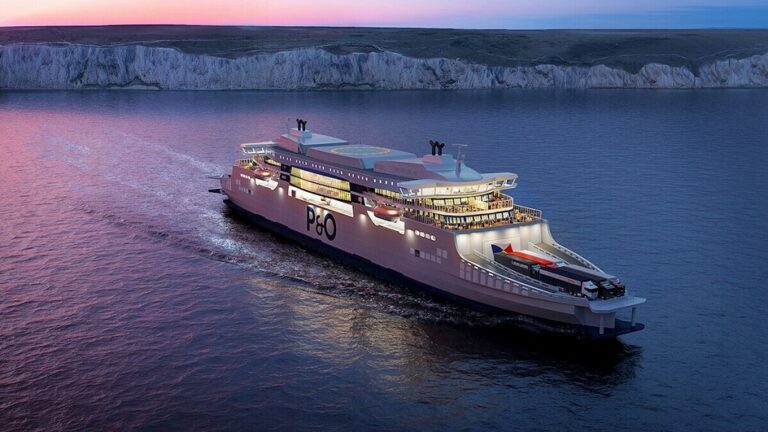 The World's Largest Double-Ended Hybrid Ferry: P&O Pioneer