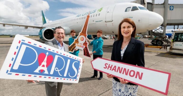 Aer Lingus Introduces Convenient Shannon-Paris Service for Business and Leisure Travelers