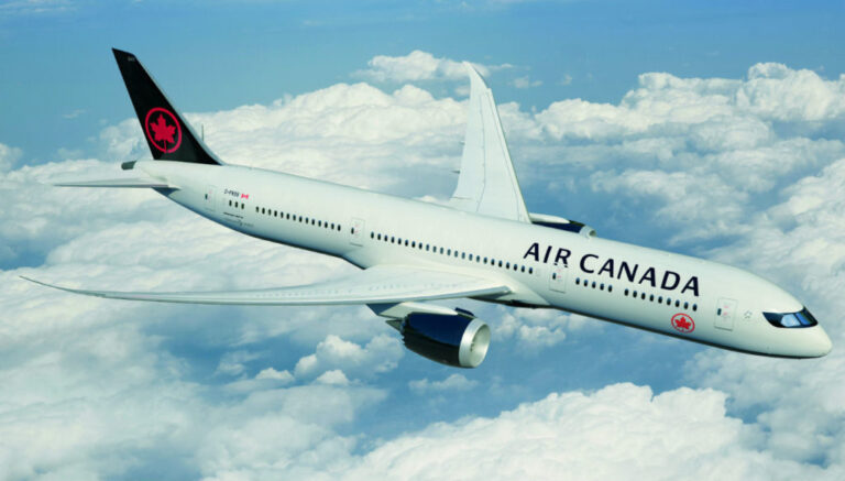 Air Canada's Boeing 787 Dreamliners Service Between Vancouver and Dubai